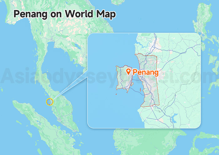 Penang Map
