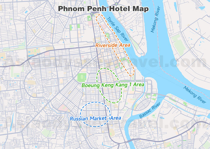 Phnom Penh Map