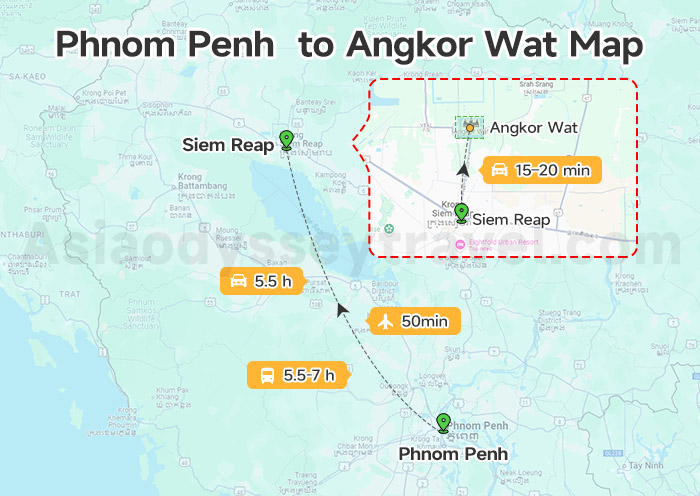 Phnom Penh Map