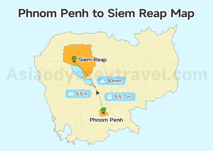 Phnom Penh Map