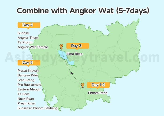 Phnom Penh Map