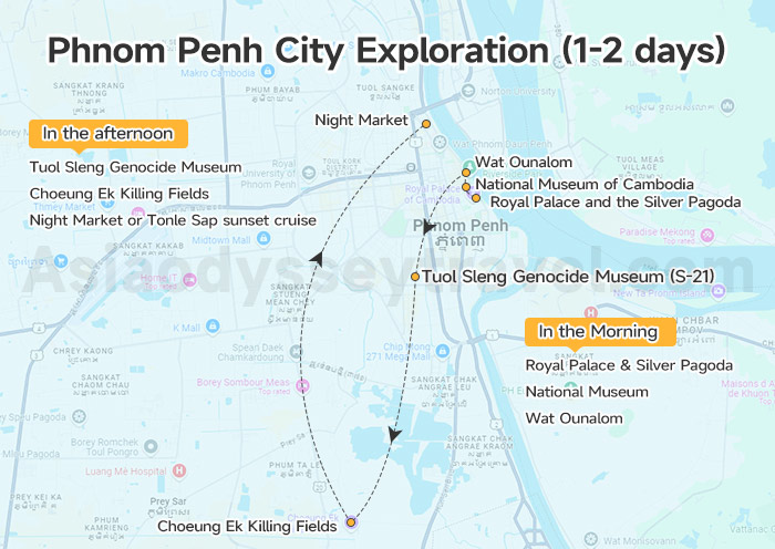 Phnom Penh Map