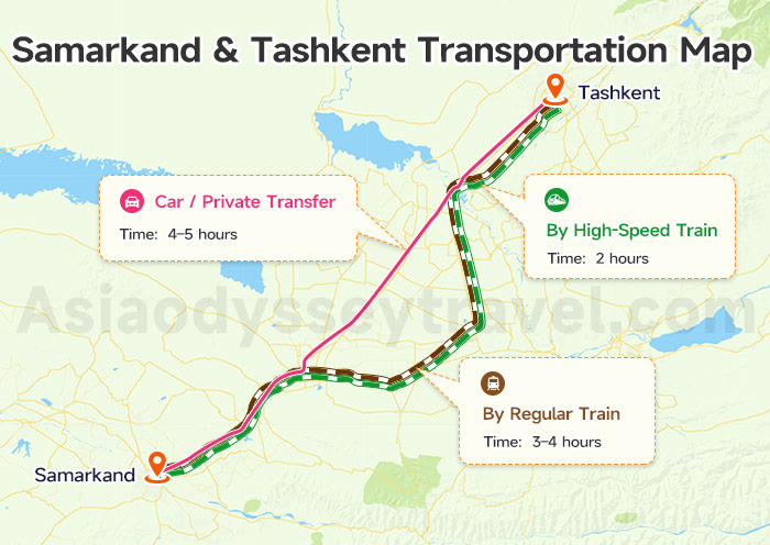 Samarkand Map: Explore Samarkand City with Map