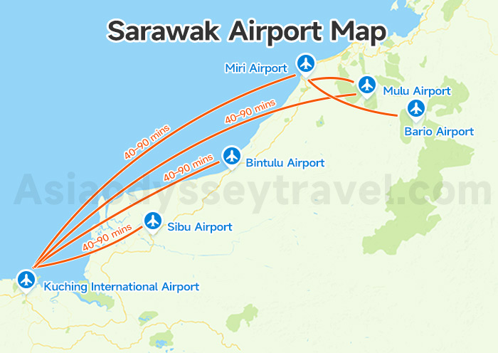 Malaysia Sarawak Map