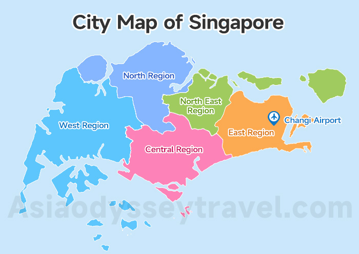 City Map of Singapore