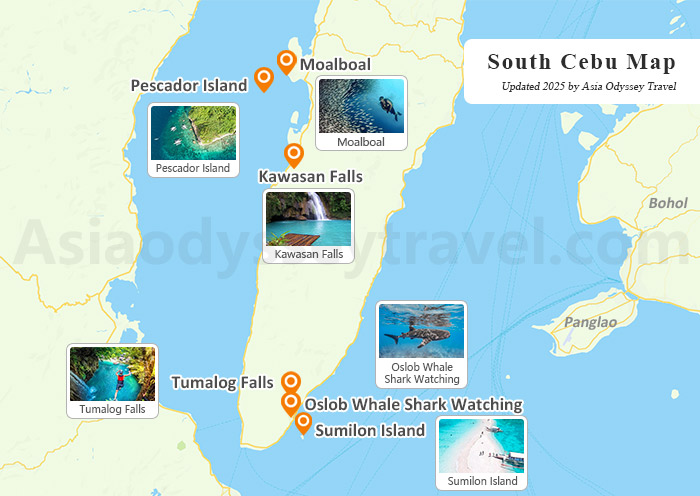 Cebu Philippines Map