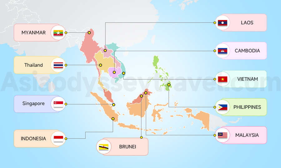 Japan Tourist Attractions Map
