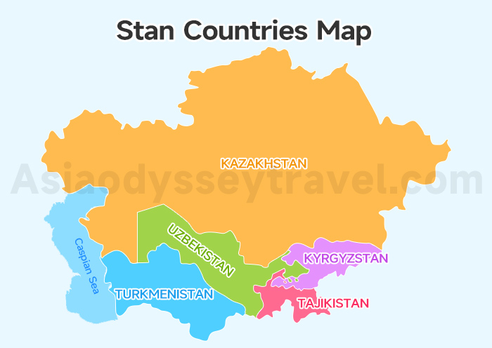 Southeast Asia Cities Map