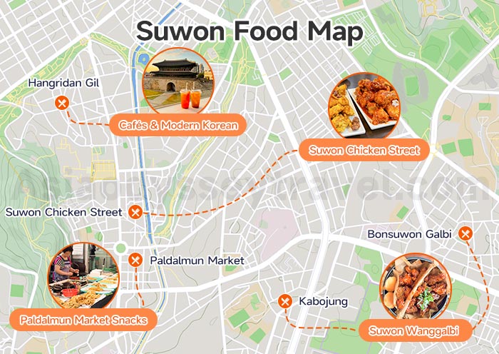 Suwon Food Map