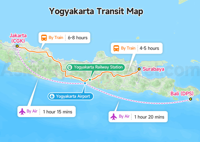 Yogyakarta Transit Map