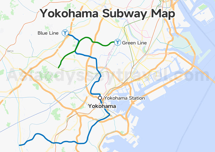 Yokohama Subway Map