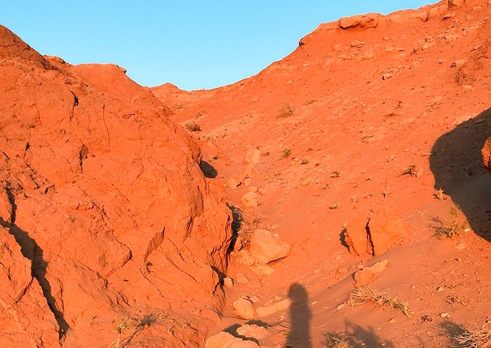 The Flaming Cliffs, Mongolia