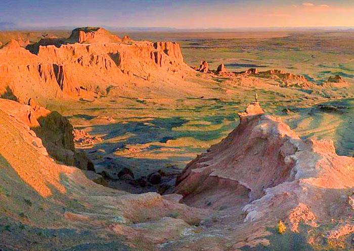 The Flaming Cliffs, Mongolia