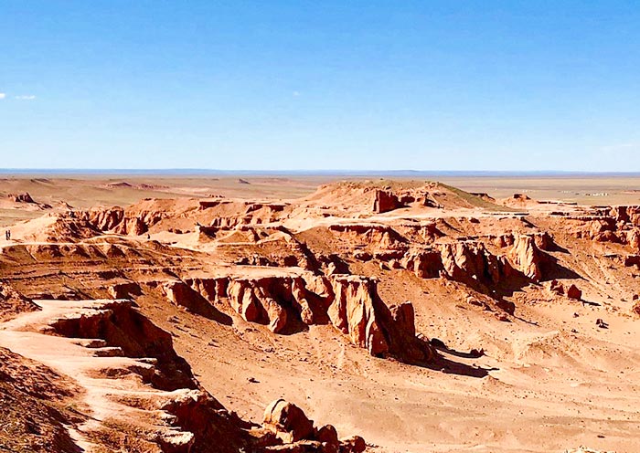 The Flaming Cliffs, Mongolia