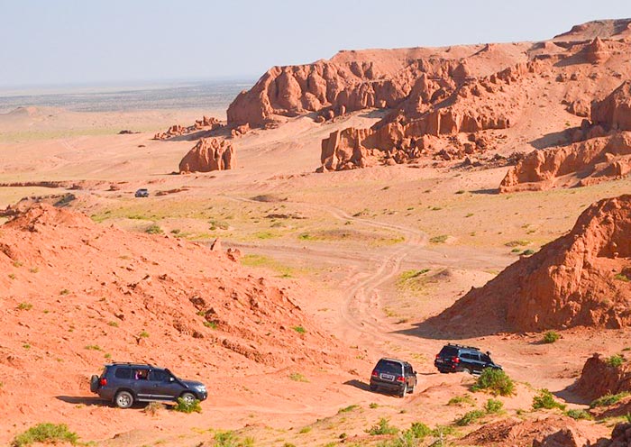 The Flaming Cliffs, Mongolia