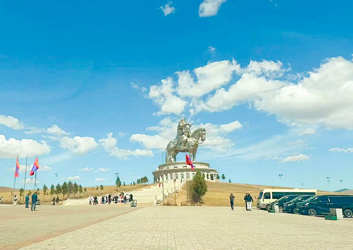 Genghis Khan Statue Complex in Tsonjin Boldog