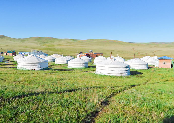 Camp at Hustai National Park