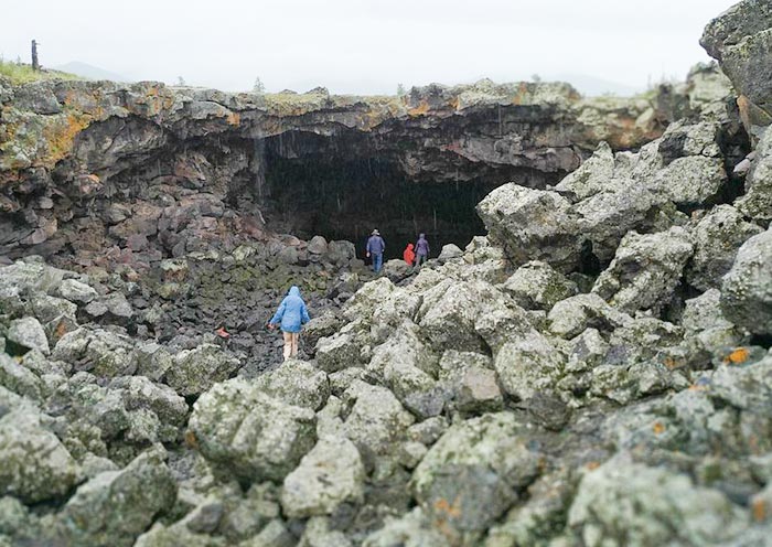Khorgo is an extinct volcano