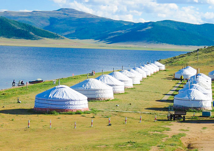 Camp at Khorgo-Terkh National Park