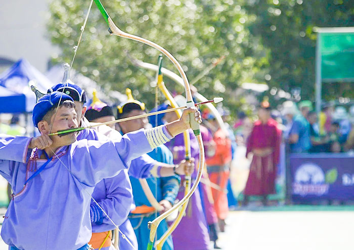 Archery, the Naadam Festival