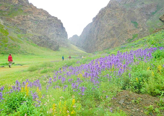 Yolyn Am Valley Hiking