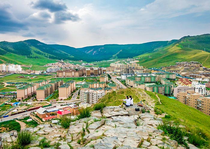 Panoramic View of Ulaanbaatar