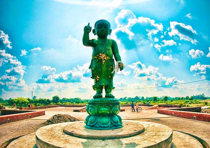 Lumbini, the birthplace of Gautam Buddha