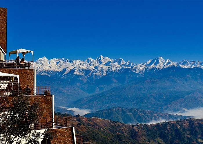 Nagarkot Himalayas View
