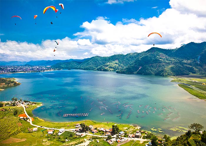 Exhilarating Paragliding in Pokhara