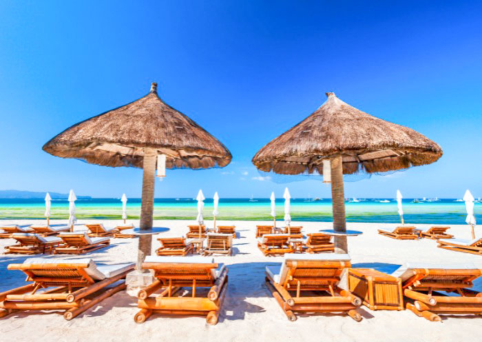 White Beach on Boracay Island