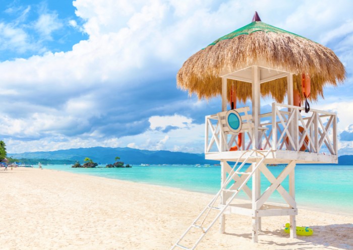 White Beach on Boracay Island