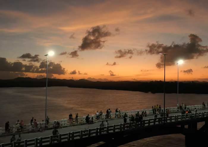 Cloud 9 Sunset Bridge