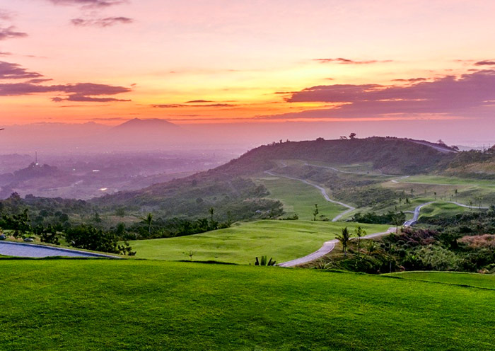 Sunset at Clark Sun Valley Golf Club