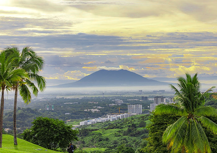 View Mount Pinatubo from Clark Sun Valley Golf Club