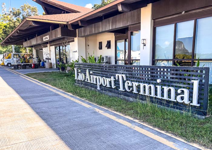 El Nido's Lio Airport El Nido's Lio Airport