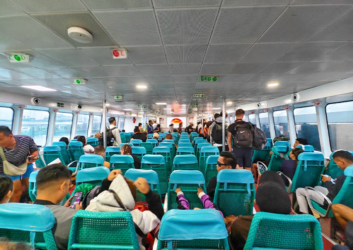 Tourist Class of Ferry