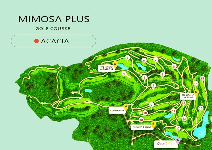 Mimosa Plus Golf Course Acacia Layout