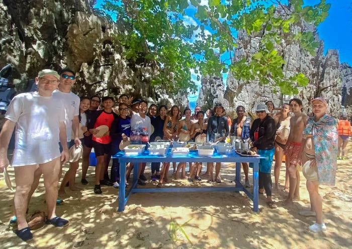 Our Guests in El Nido, Palawan