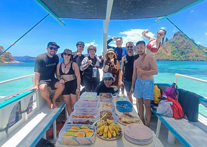 Our Guests in El Nido, Palawan