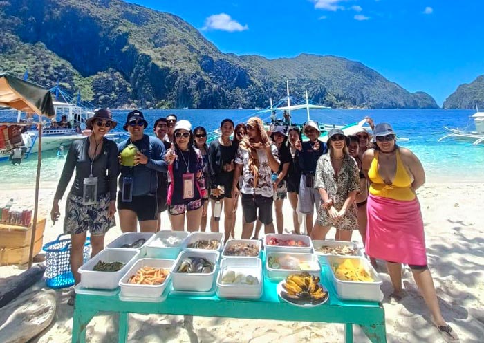 Our Guests in El Nido, Palawan