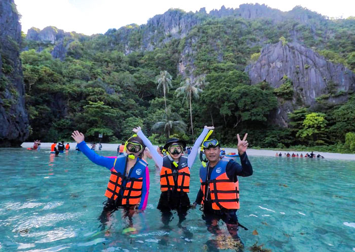 Our Guests in El Nido, Palawan