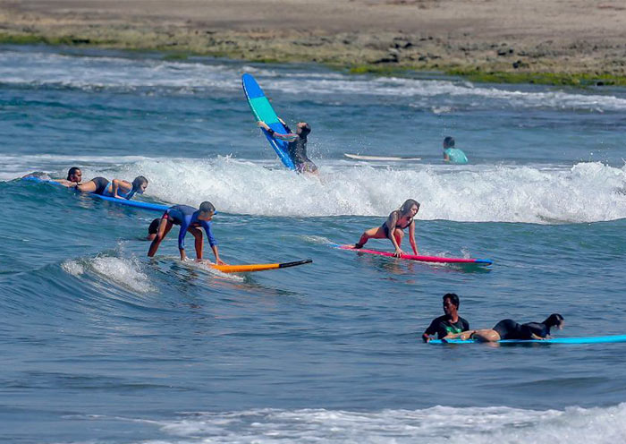 Surfing in Philippines