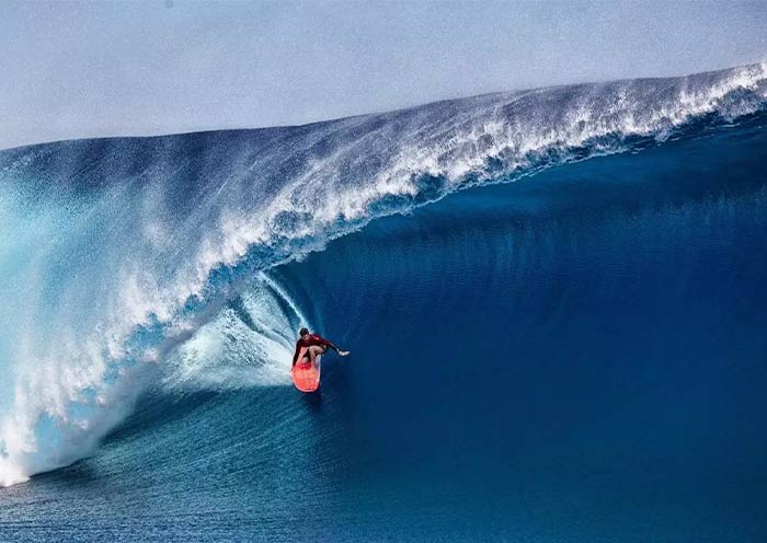 Surfing in Siargao, Philippines