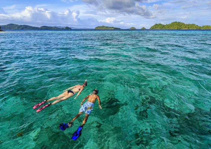 Snorkeling on Boracay Island