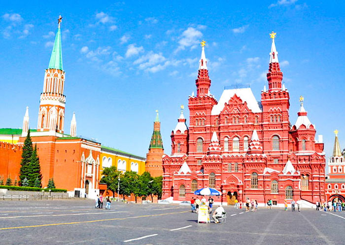 Red Square, the Landmark of Moscow