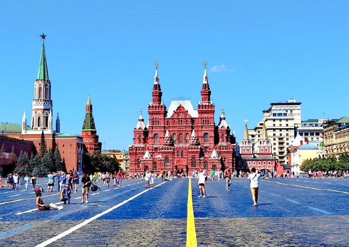 Visit the Red Square in Moscow