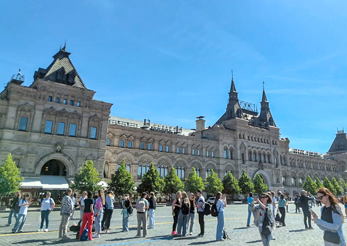 GUM Department Store around the Red Square