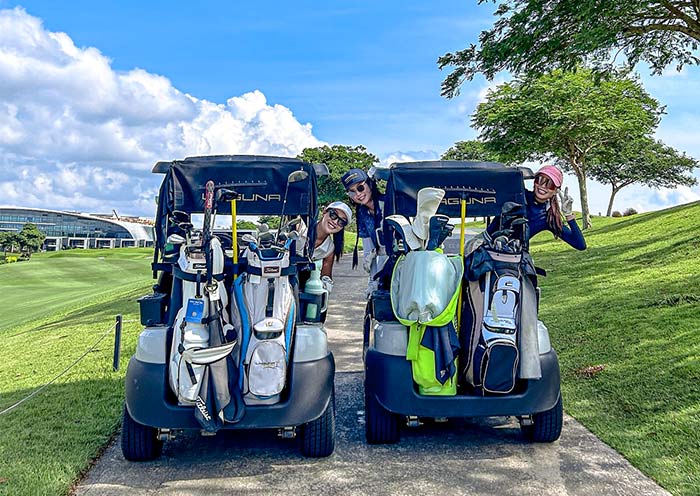Golf Carts, Classic Course of Laguna National 