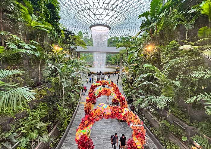 Lush Jewel Changi, Singapore