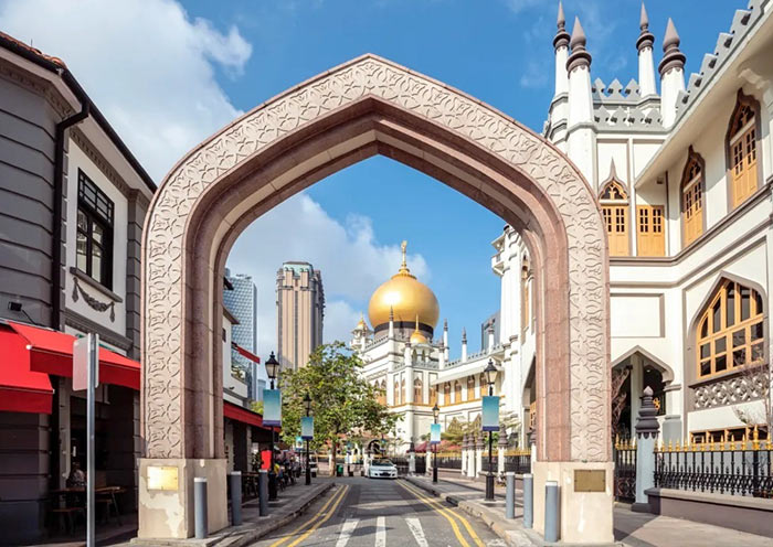 Sultan Mosque, landmark of Kampong Glam 